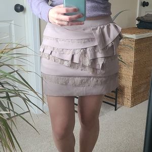 F21☆Dusty Pink mini skirt
